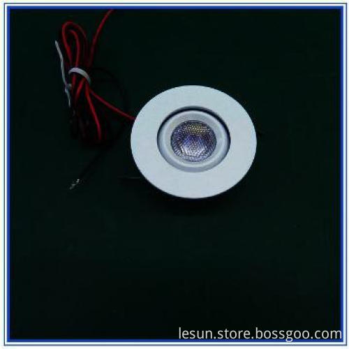 Energy saving green 2w osram 160lm led light display case LC7255